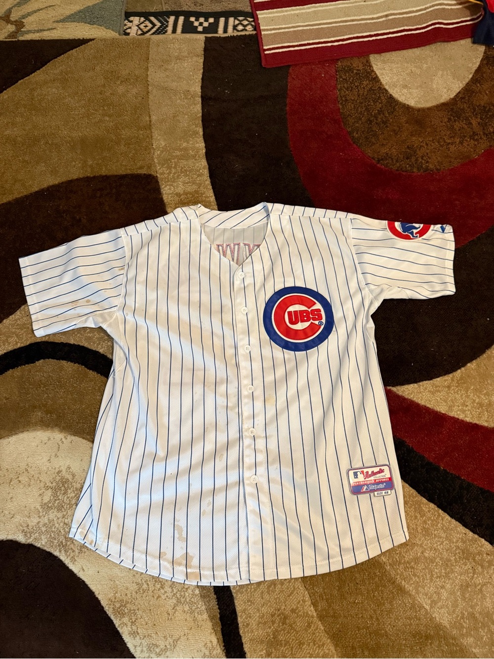 MLB Chicago Cubs baseball jersey Jason Hayward size 48